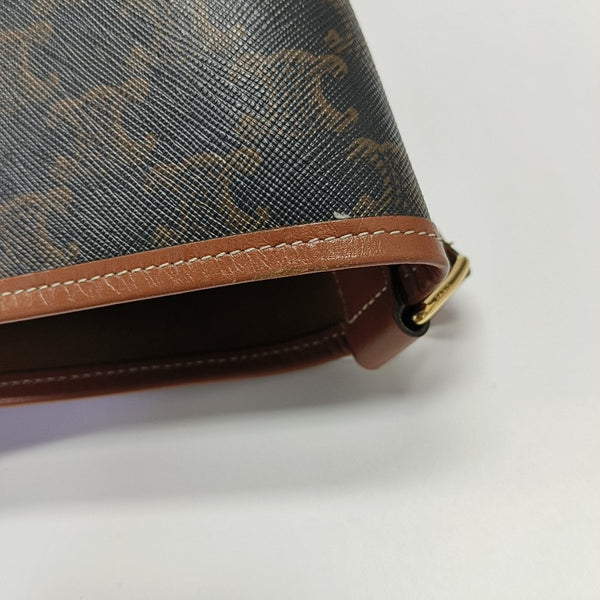 TRIOMPHE CANVAS Medium Coated Canvas Brown