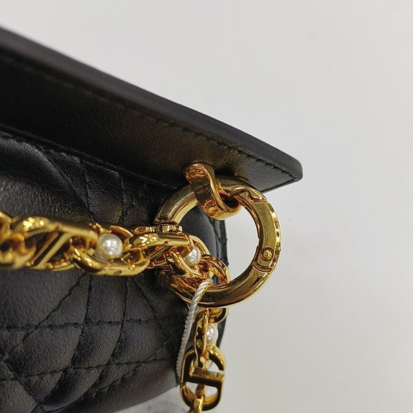 Cannage Lambskin Small Black