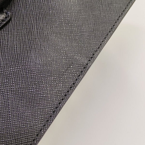 Bibliothèque Saffiano Calfskin Black