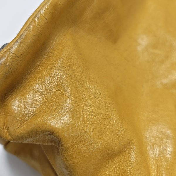 Calfskin Tote Bag Yellow