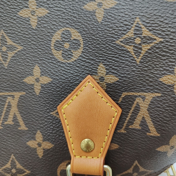 SPEEDY 25 Monogram Coated Canvas Brown