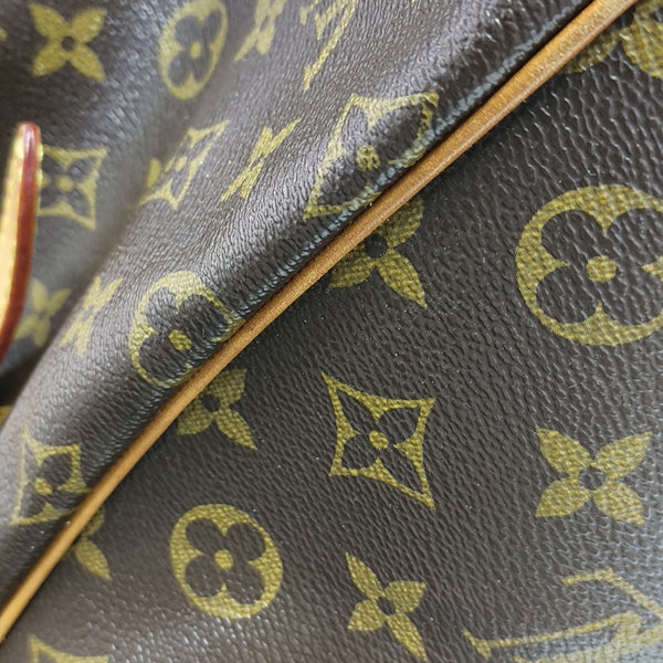 TIVOLI GM Monogram Coated Canvas Brown