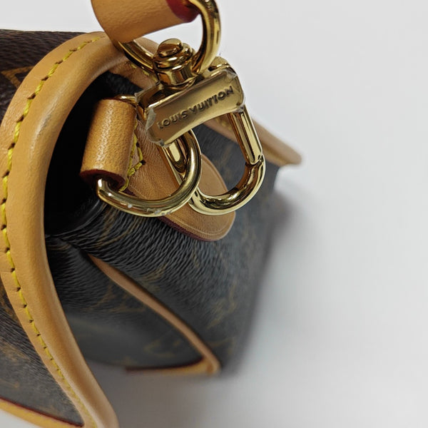DIANE Monogram Coated Canvas Brown