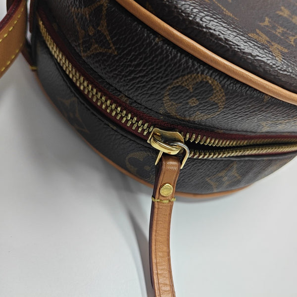 BOITE CHAPEAU PM Monogram Coated Canvas Brown
