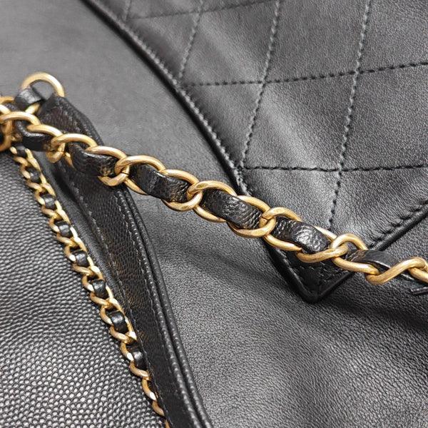 Quilted Calfskin Black