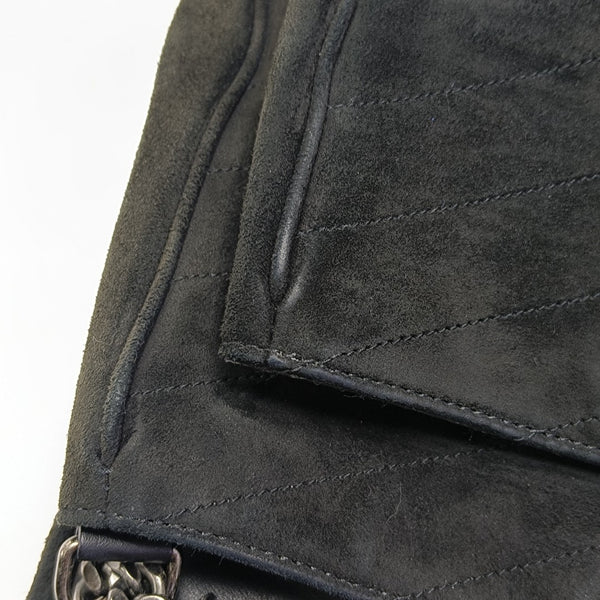 NIKI Medium Suede Black