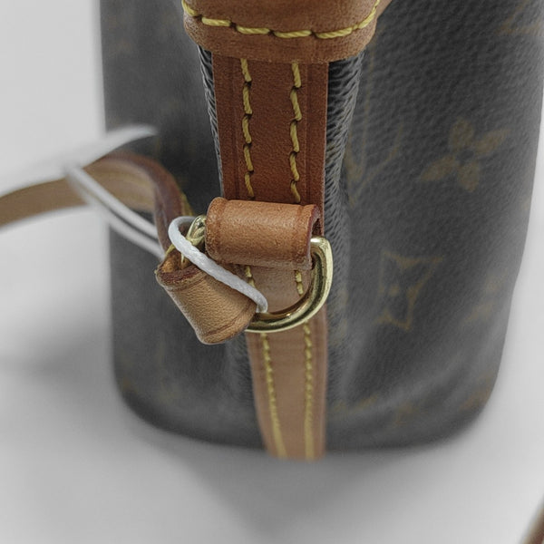 NÉONOÉ Nano Monogram Coated Canvas Brown