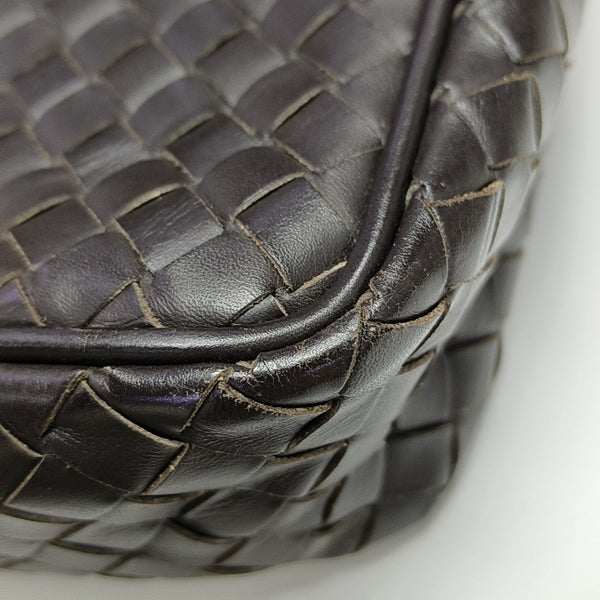 Calfskin Crossbody Bag Brown