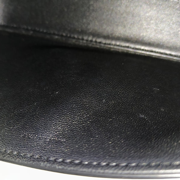 TRIOMPHE Small Calfskin Black