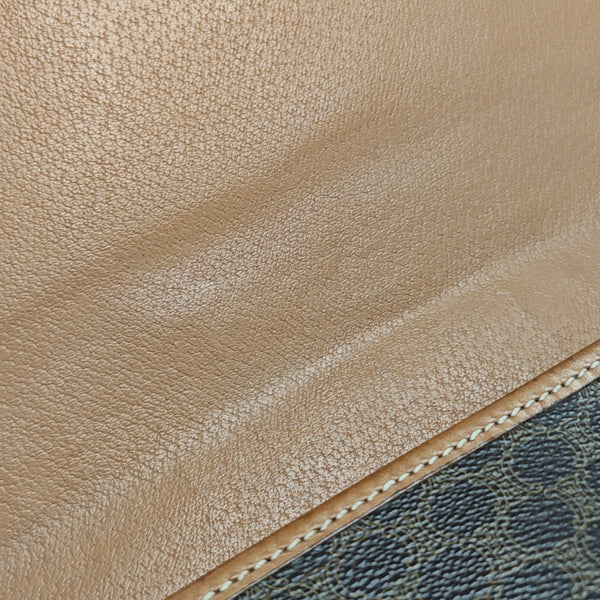 MACADAM CLUTCHES Coated Canvas Brown