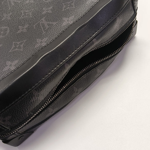 SOFT TRUNK Monogram Coated Canvas Black