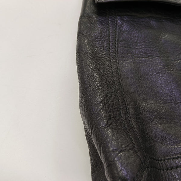 Baguette Quilted Calfskin Black