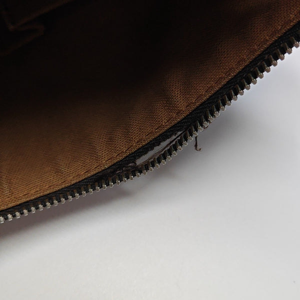 TULUM GM Monogram Coated Canvas Brown