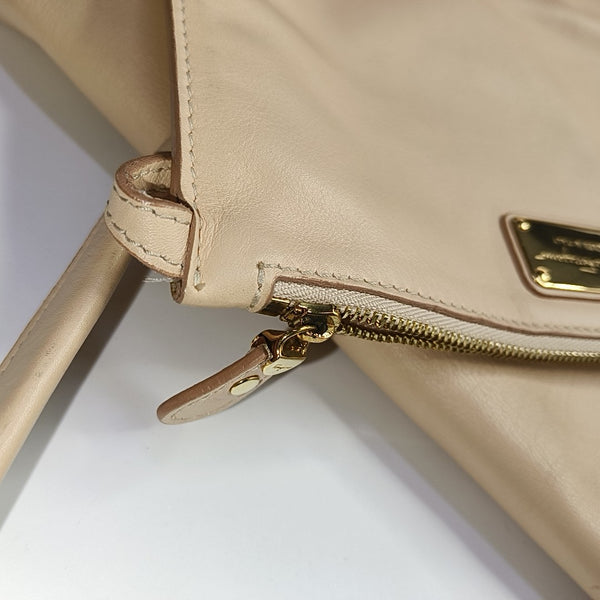 Sookie Quilted Calfskin Beige