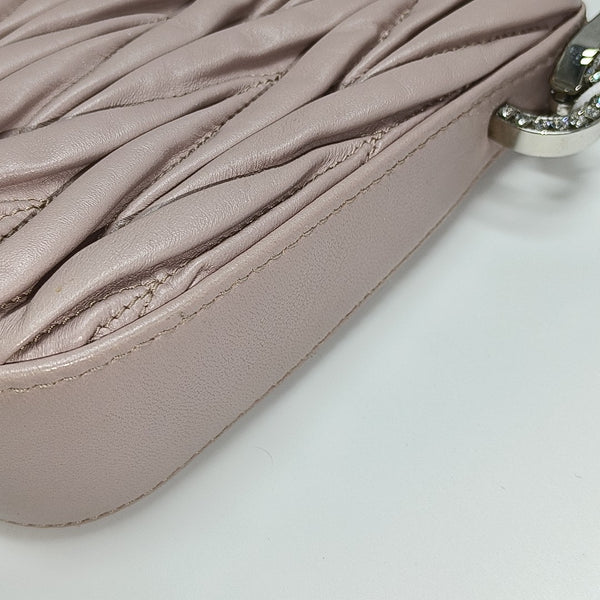 Matelassé Quilted Lambskin Pink