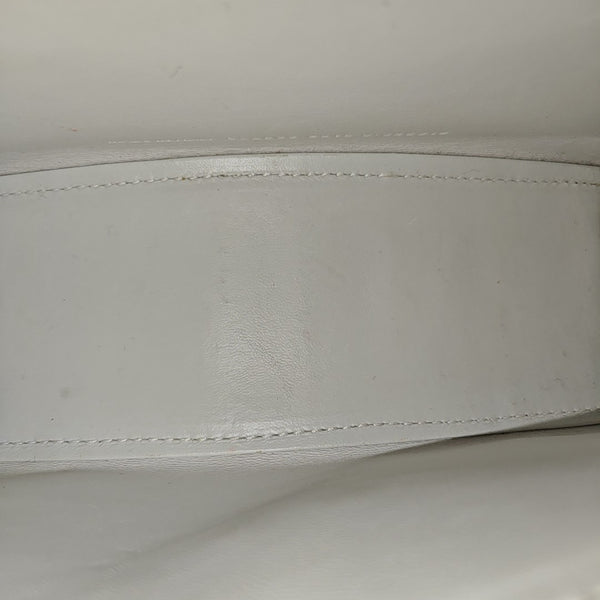 Hourglass Small Calfskin White
