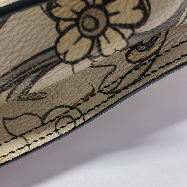 Calfskin Shoulder Bag White