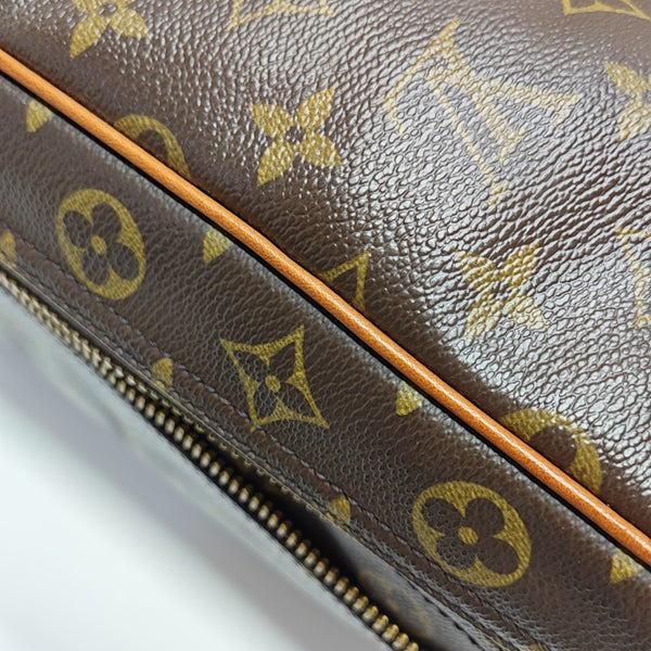 SIRIUS Monogram Coated Canvas Brown