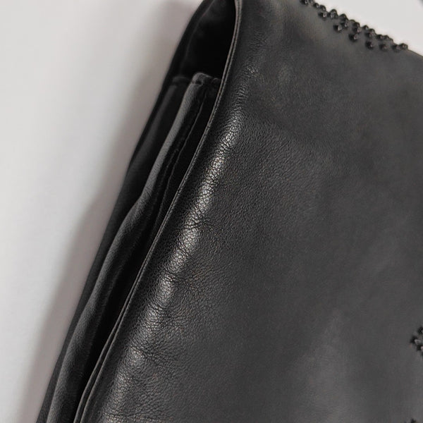 Lambskin Shoulder Bag Black