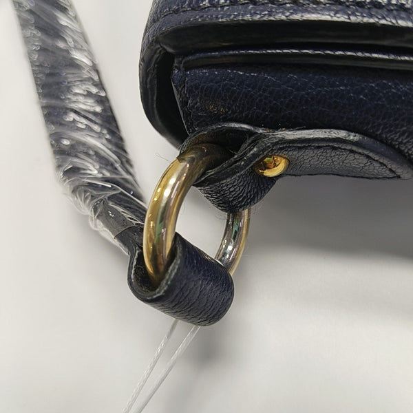 Calfskin Shoulder Bag Blue