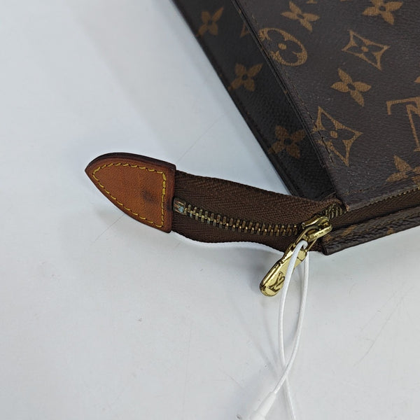 TOILET POCKET 26 Monogram Coated Canvas Brown