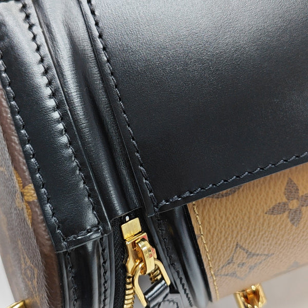CANNES PM Monogram Coated Canvas Brown