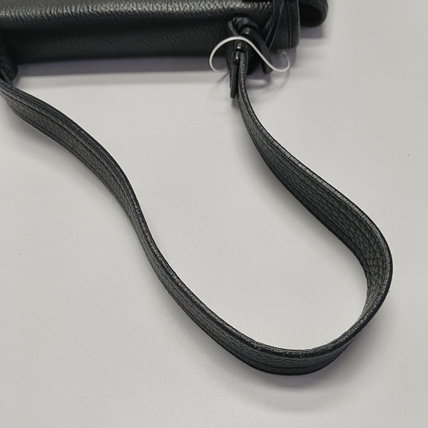 Calfskin Shoulder Bag Black