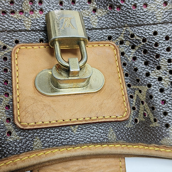 MUSETTE1 Monogram Coated Canvas Brown