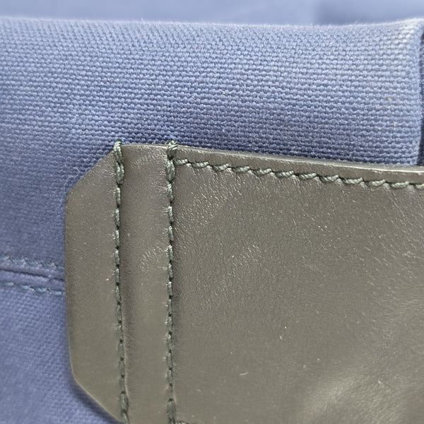 Canvas Shoulder Bag Blue