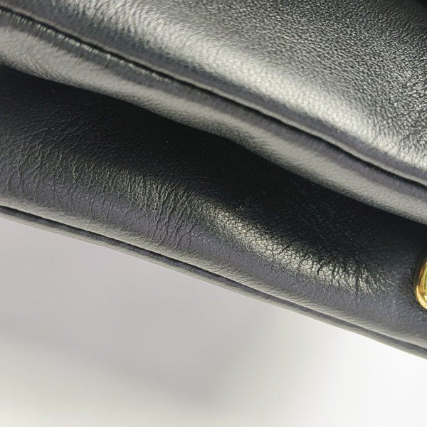 COUSSIN Lambskin Black