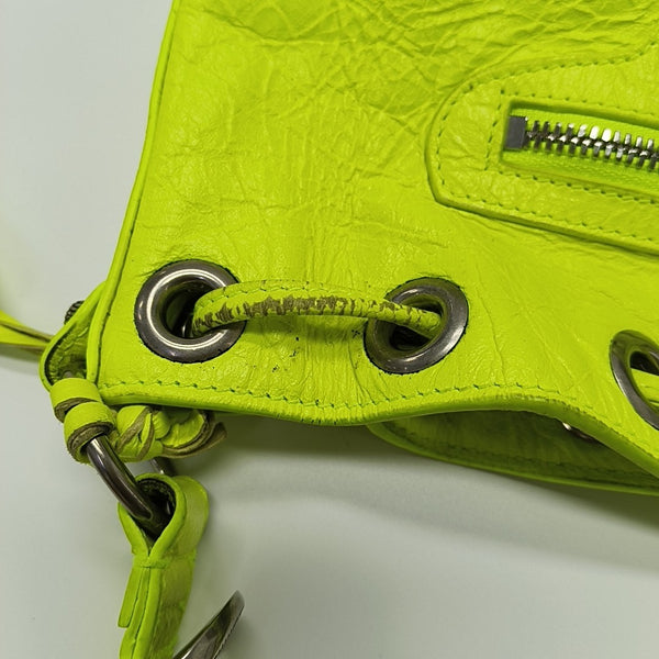 Le Cagole Calfskin Green