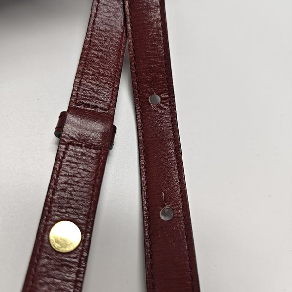 Calfskin Shoulder Bag Red