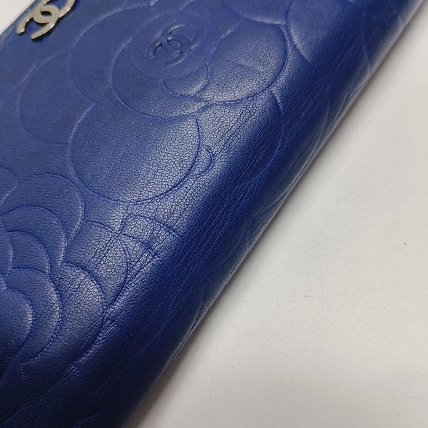 Lambskin Wallet Blue