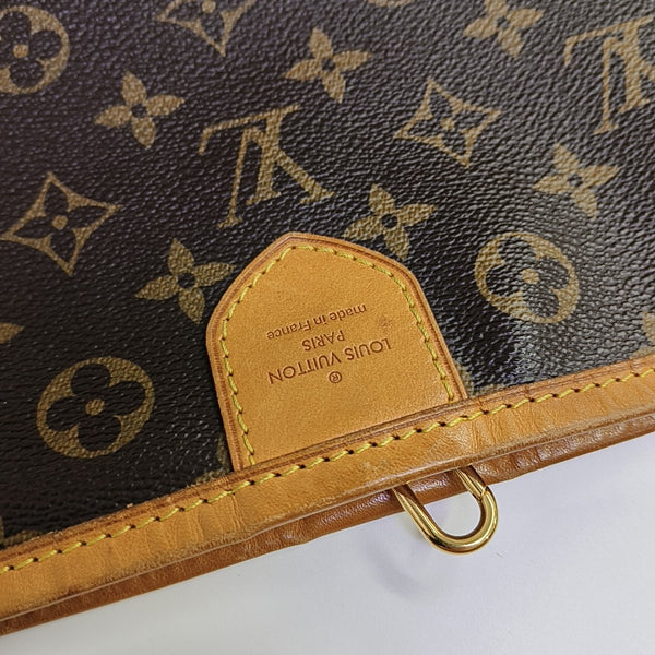 DELIGHTFUL Monogram Coated Canvas Brown
