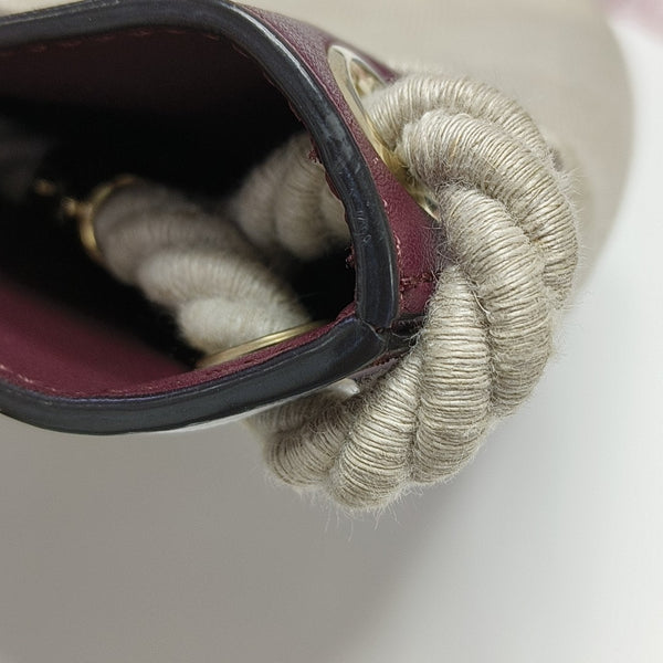 Canvas Bucket Bag Gray