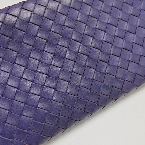 Calfskin Wallet Purple