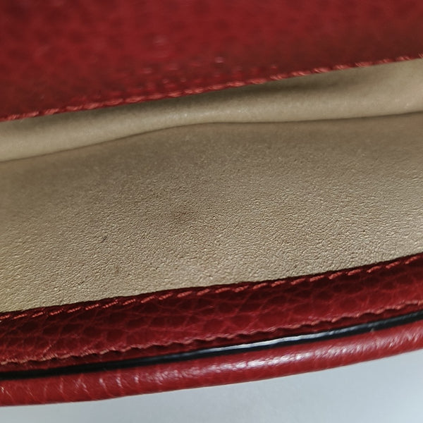 Dionysus Super Mini Calfskin Red
