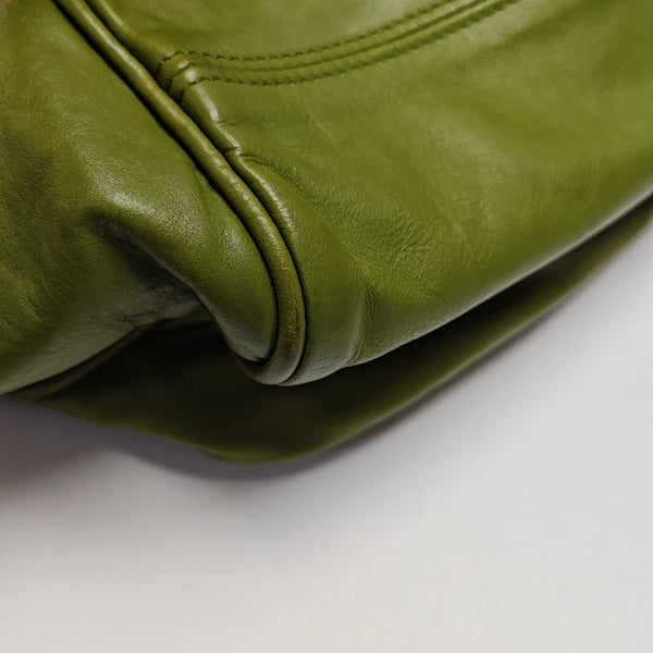 Calfskin Shoulder Bag Green