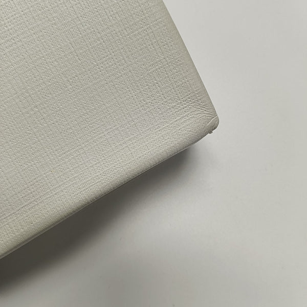 Shopping Bag Calfskin White