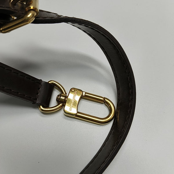 PALERMO PM Damier Ebene Coated Canvas Brown