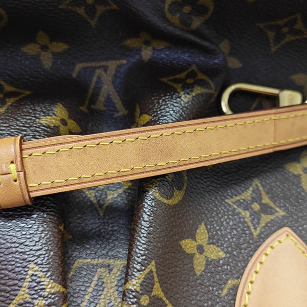 PALERMO PM Monogram Coated Canvas Brown