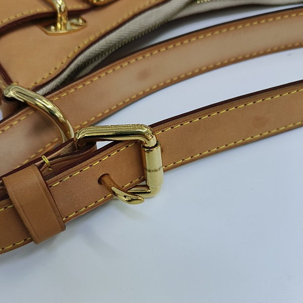 LV × TM GRETA Monogram Coated Canvas White