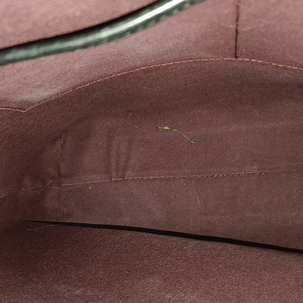 KITAN Monogram Coated Canvas Brown