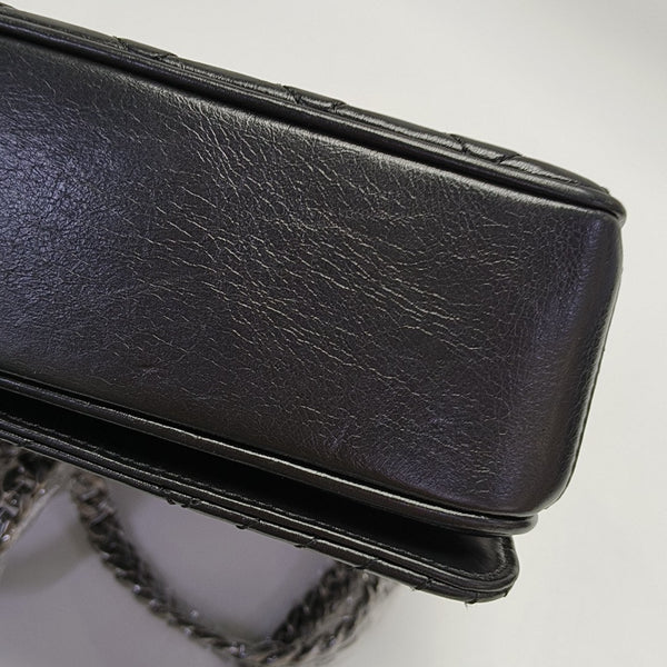 COCO BOY Quilted Calfskin Black