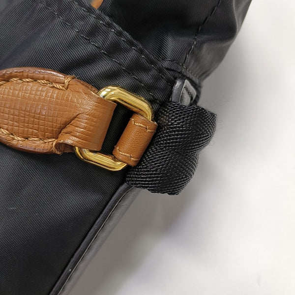 The Rucksack Nylon Black