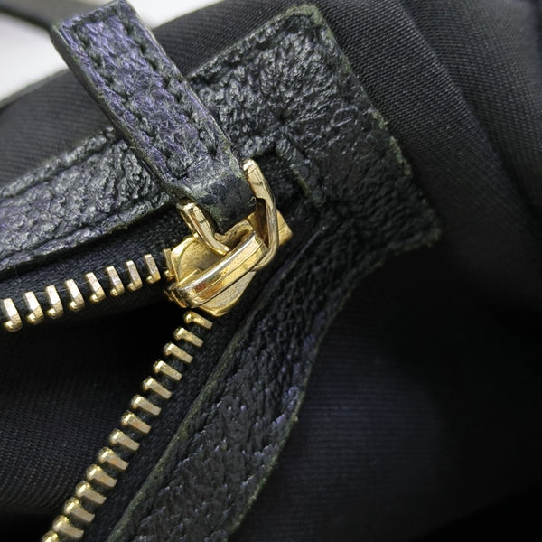 Monogram Canvas Top Handle Bag Black
