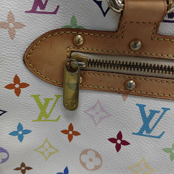 LV × TM RITA Monogram Coated Canvas White