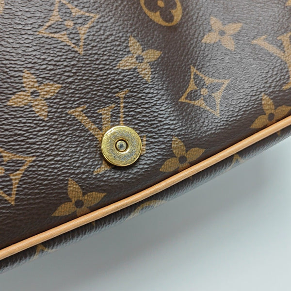 DIANE Monogram Coated Canvas Brown