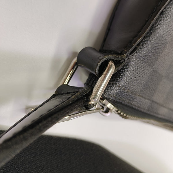 MICK MM Damier Graphite Coated Canvas Gray