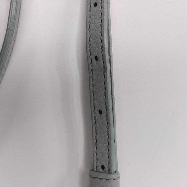 Calfskin Shoulder Bag Blue